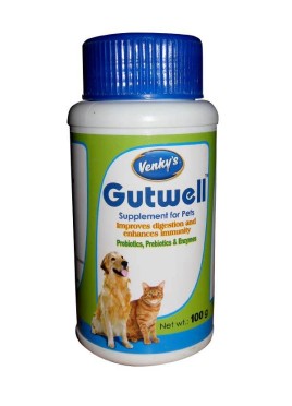 Venkys Gutwell Pet Supplement 100 gm